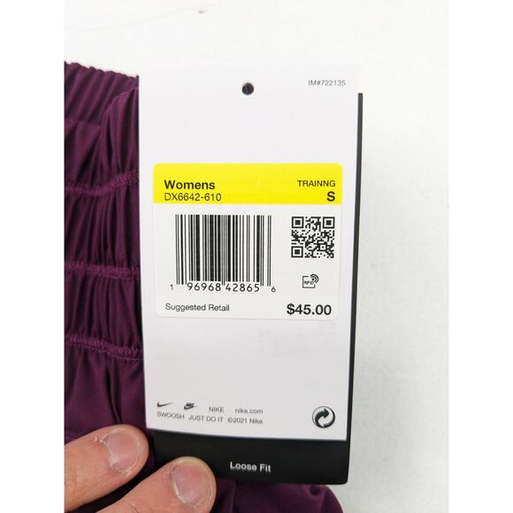 Nike Women's Plum Training Shorts - Picture 3 of 5